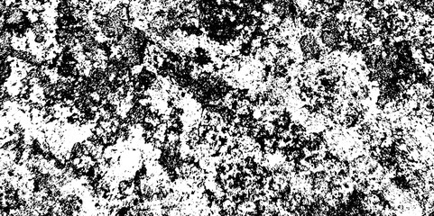 Dust overlay distress grungy effect paint. Black and white grunge seamless texture. Dust and scratches grain texture on white and black background.	
