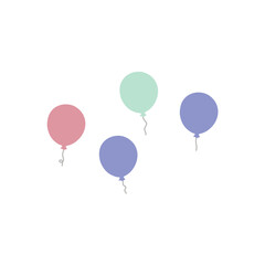 Balloon celebration icon 