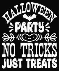 halloween party no tricks just treats