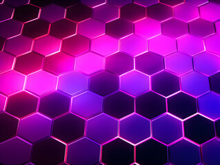 Abstract neon purple mosaic background 