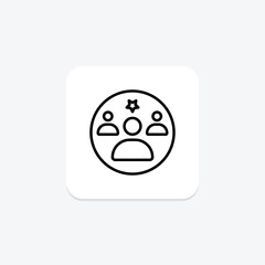 Obraz premium Avatar icon, gaming, game, representation, digital line icon, editable vector icon, pixel perfect, illustrator ai file