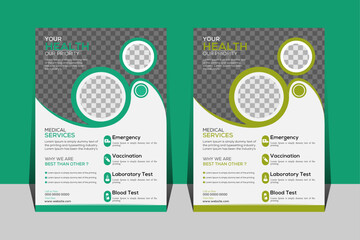 poster flyer pamphlet brochure cover design layout space for photo background, vector illustration template in A4 size