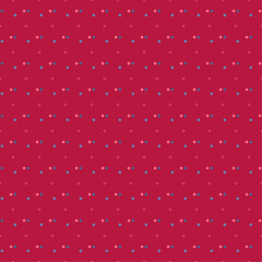 seamless abstract geometric pattern red background ornamental style for fabric home wear carpets surface design packaging vector illustration