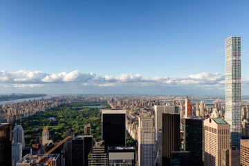 Fototapeta premium New York City taken from the Top of the Rock