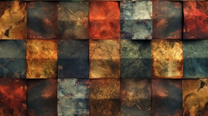Abstract background with tile texture