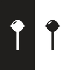 Candy Line, Solid, Flat and Colour Vector Icon. Editable Stroke. Pixel Perfect. For Mobile and Web.