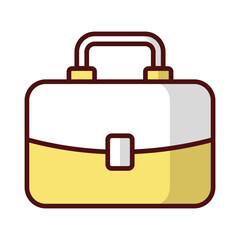 Business Bag icon vector, stock illustration