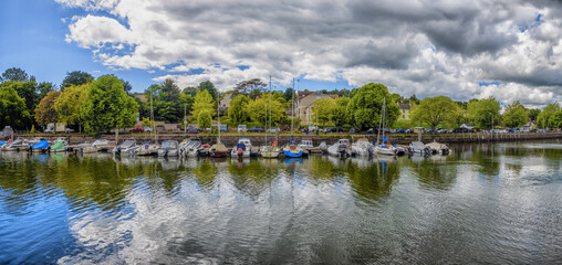 Kingsbridge Creek, Kingsbridge, England,, UK