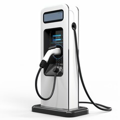 electric car charging pole