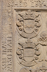 ancient european bas relief