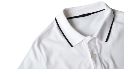 polo shirt on transparent background