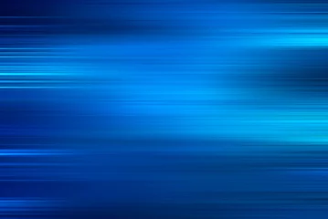 blue technology abstract motion background of speed light. © malija