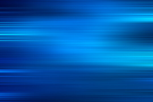 Fototapeta blue technology abstract motion background of speed light.