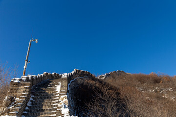 Great Wall of China, Mutianyu (or Mu tian yu) section near Beijing city, China.