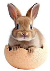 Obraz premium PNG Easter Bunny Delight: Cute PNG Images of White Rabbits, Eggs, and Spring Fun, Whiskers and Fluff: Charming Easter Rabbits, White Eggs, and Cute Pets