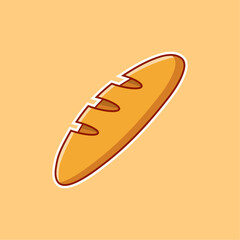 illustration of a bread