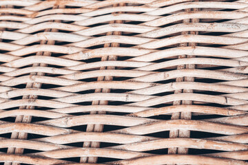 Obraz premium bamboo weaving background,basket texture,Wicker background,rattan wicker texture background,Seamless texturem,lacquered golden rattan.