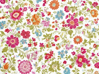 colorful fabric background isolated on white background