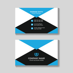 Professional creative modern name card and business card design template