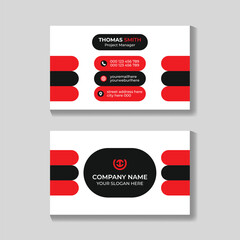 Creative modern business card template design