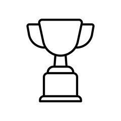 Trophy icon vector design templates simple and modern
