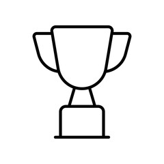Trophy icon vector design templates simple and modern