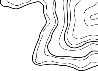 Topographic Map Lines