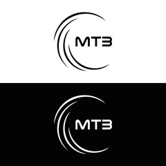 MTB logo. M T B design. White MTB letter. MTB, M T B letter logo design. Initial letter MTB linked circle uppercase monogram logo. M T B letter logo vector design. top logo, Most Recent, Featured,