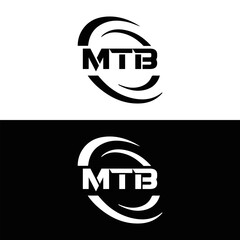 MTB logo. M T B design. White MTB letter. MTB, M T B letter logo design. Initial letter MTB linked circle uppercase monogram logo. M T B letter logo vector design. top logo, Most Recent, Featured,