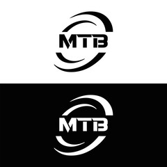 MTB logo. M T B design. White MTB letter. MTB, M T B letter logo design. Initial letter MTB linked circle uppercase monogram logo. M T B letter logo vector design. top logo, Most Recent, Featured,