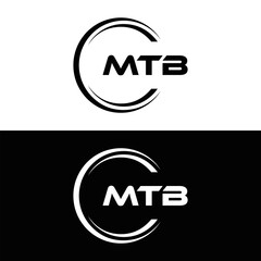 MTB logo. M T B design. White MTB letter. MTB, M T B letter logo design. Initial letter MTB linked circle uppercase monogram logo. M T B letter logo vector design. top logo, Most Recent, Featured,
