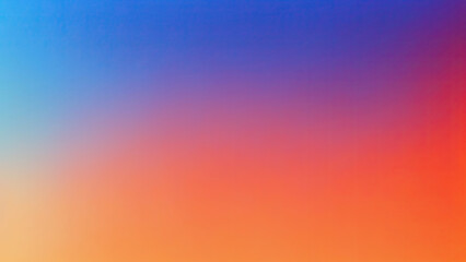 Obraz premium Beautiful Orange and Blue gradient background. Abstract pastel holographic blurred gradient banner background