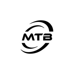 MTB logo. M T B design. White MTB letter. MTB, M T B letter logo design. Initial letter MTB linked circle uppercase monogram logo. M T B letter logo vector design. top logo, Most Recent, Featured,