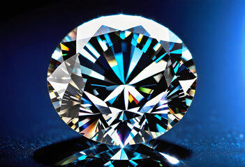 Diamond Gemstone, Precious, Luxury, Jewelry, Gem, Fashion, Accessories, Sparkle, Glitter, Expensive, Rare, Shiny, Elegant, AI Generated