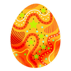 Easter with rabbit and eggs. 