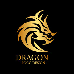 Dragon Vector Logo Design