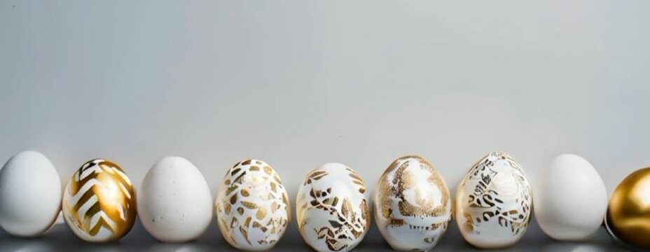 golden easter eggs