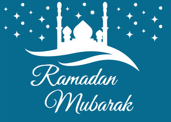 Ramadan Mubarak Vector Art Design