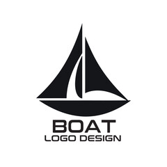 Boat Vector Logo Design