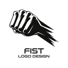 Fist Vector Logo Design