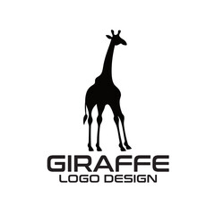 Giraffe Vector Logo Design