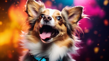 charming moment of your dog looking up at you with gratitude during feeding time, bright colored background_.jpg