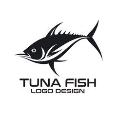 Tuna Fish Vector Logo Design