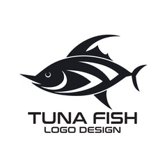 Tuna Fish Vector Logo Design