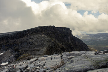 Fototapeta premium Trollhetta mountain in Norway.