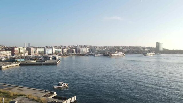 image of istanbul kadıköy sea pier