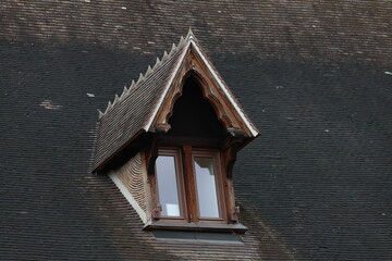 Fen&ecirc;tre sur un ch&acirc;teau