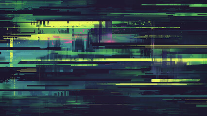 Digital Spectrum: Dark Greens and Blues in a High Tech Design