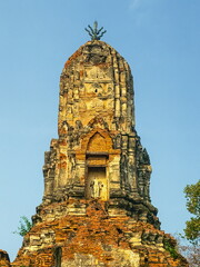 Wat Cherng Tha temple, Unesco World Heritage site, in Phra Nakhon Si Ayutthaya, Thailand - 739242051