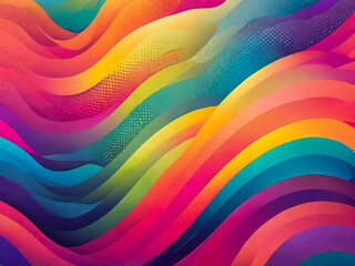 Abstract color gradient pattern background. Vector modern trend cool halftone geometric graphic...